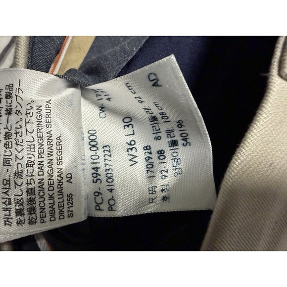 Dockers Mens Khaki Pants W36 L30 Flex Comfort Classic Fit Beige - Picture 4 of 6